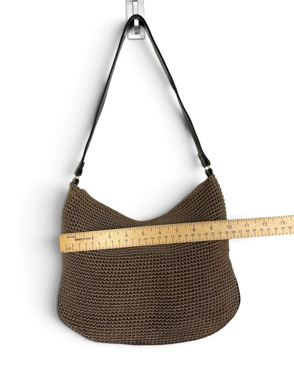 The Sak Woven Hobo shoulder Bag tan/ brown